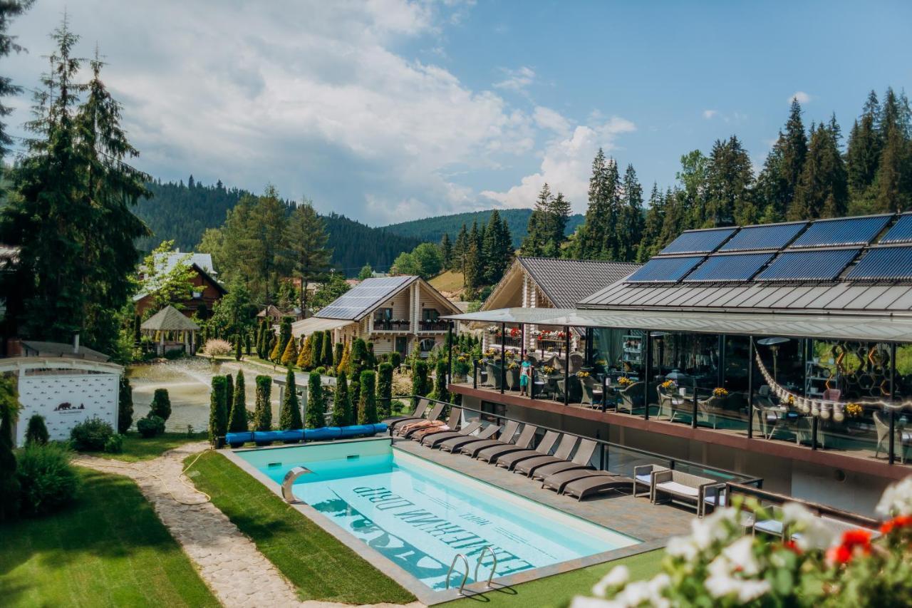 Hotel Vedmezhyi Dvir บูโคเวล ภายนอก รูปภาพ